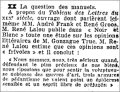 L'Intransigeant,  16 mai 1934