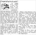 L'Intransigeant,  17 mai 1939