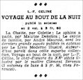 Le Journal,  1er août 1935