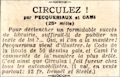 Le Journal,  1er septembre 1930