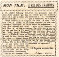 Le Journal,  6 juin 1940