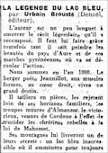 Le Journal,  7 janvier 1943