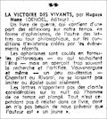 Le Journal,  9 décembre 1943