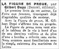 Le Journal,  11  mars 1943