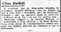 Le Journal,  20 mai 1943