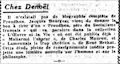 Le Journal,  20 mai 1943