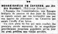 Le Journal,  21 avril 1942