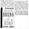 Le Journal,  21 octobre 1943