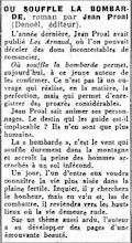 Le Journal,  25 février 1943