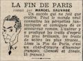 Le Journal,  27 avril 1932