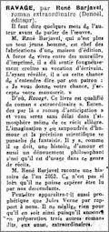 Le Journal,  29 avril 1943