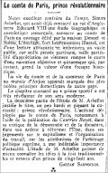 Le Journal des débats politiques et littéraires,  23 juillet 1936