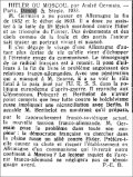 Le Journal de Genève,  5 décembre 1933