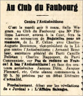 Juvénal,  26 février 1938