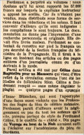 Juvénal,  30 décembre 1939