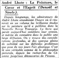 Marianne,  24 janvier 1934
