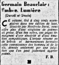 Marianne,  24 mars 1937