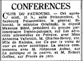 Le Matin,  2 mars 1940