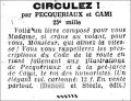 Le Matin,  6 septembre 1930