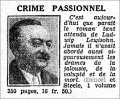 Le Matin,  13 juin 1932