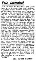 Le Matin,  13 décembre 1936