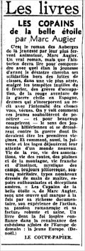 Le Matin,  16 janvier 1942