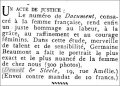 Le Matin,  24 avril 1935