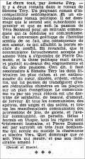 Le Matin,  25 avril 1937