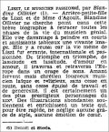 Le Matin,  26 avril 1936