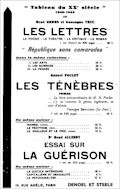 Mercure de France,  15 mai 1934