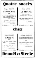 Mercure de France,  15 juillet 1931