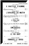 Mercure de France,  15 novembre 1933