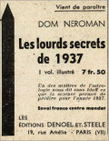 Micromégas,  10 janvier 1937