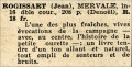 Micromégas,  10 février 1938