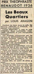Micromégas,  10 décembre 1936