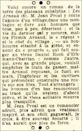 L'OEuvre,  5 décembre 1941