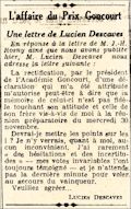 L'OEuvre,  10 décembre 1932