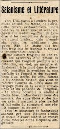 L'OEuvre,  21 avril 1931