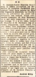 L'OEuvre,  23 octobre 1934