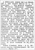 L'Ouest-Eclair (Caen),  10 janvier 1940