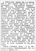 L'Ouest-Eclair (Caen),  10 janvier 1940