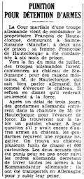 L'Ouest-Eclair,  14 août 1940