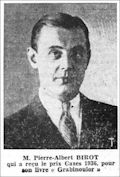 Pierre Albert-Birot (L'Ouest-Eclair, 18 mars 1936)