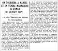 L'Ouest-Eclair,  21 novembre 1941