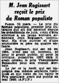 Ouest-Eclair,  26 mars 1941