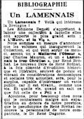 L'Ouest-Eclair,  27 décembre 1941