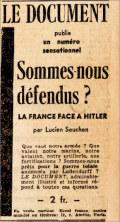 Paris-midi,  14 mars 1936