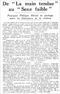 Paris-Soir,  21 octobre 1933