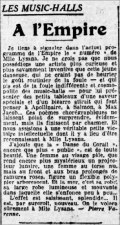 Paris-soir,  30 juin 1927