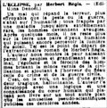 La Petite Gironde,  30 août 1939